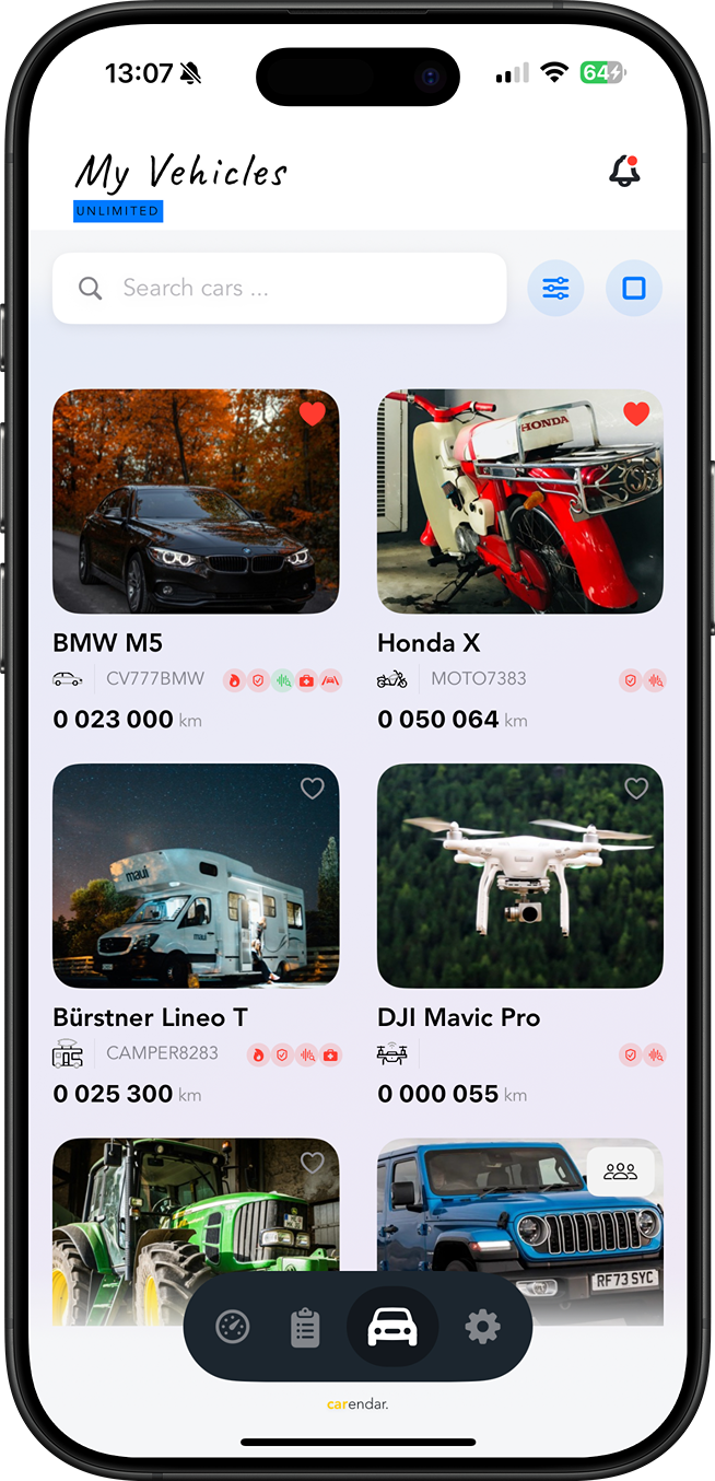 App screen